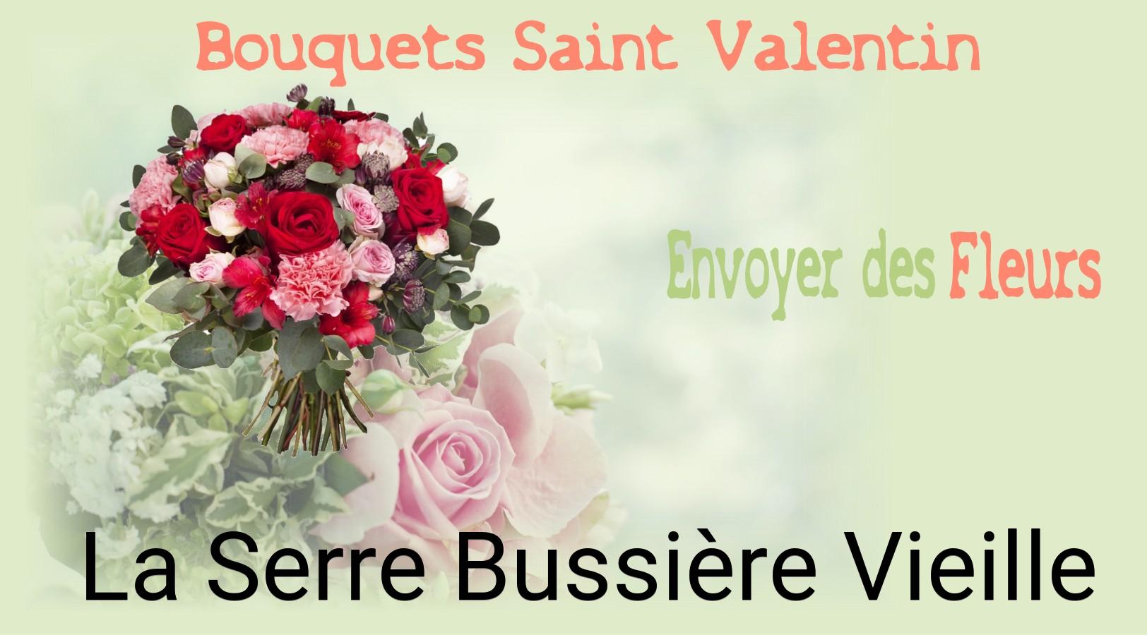 Roses de Saint-Valentin livrées à La Serre-Bussière-Vieille